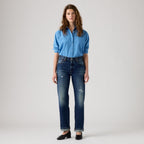 LEVI'S® WOMEN'S 501® '90S JEANS - MED INDIGO - WORN IN