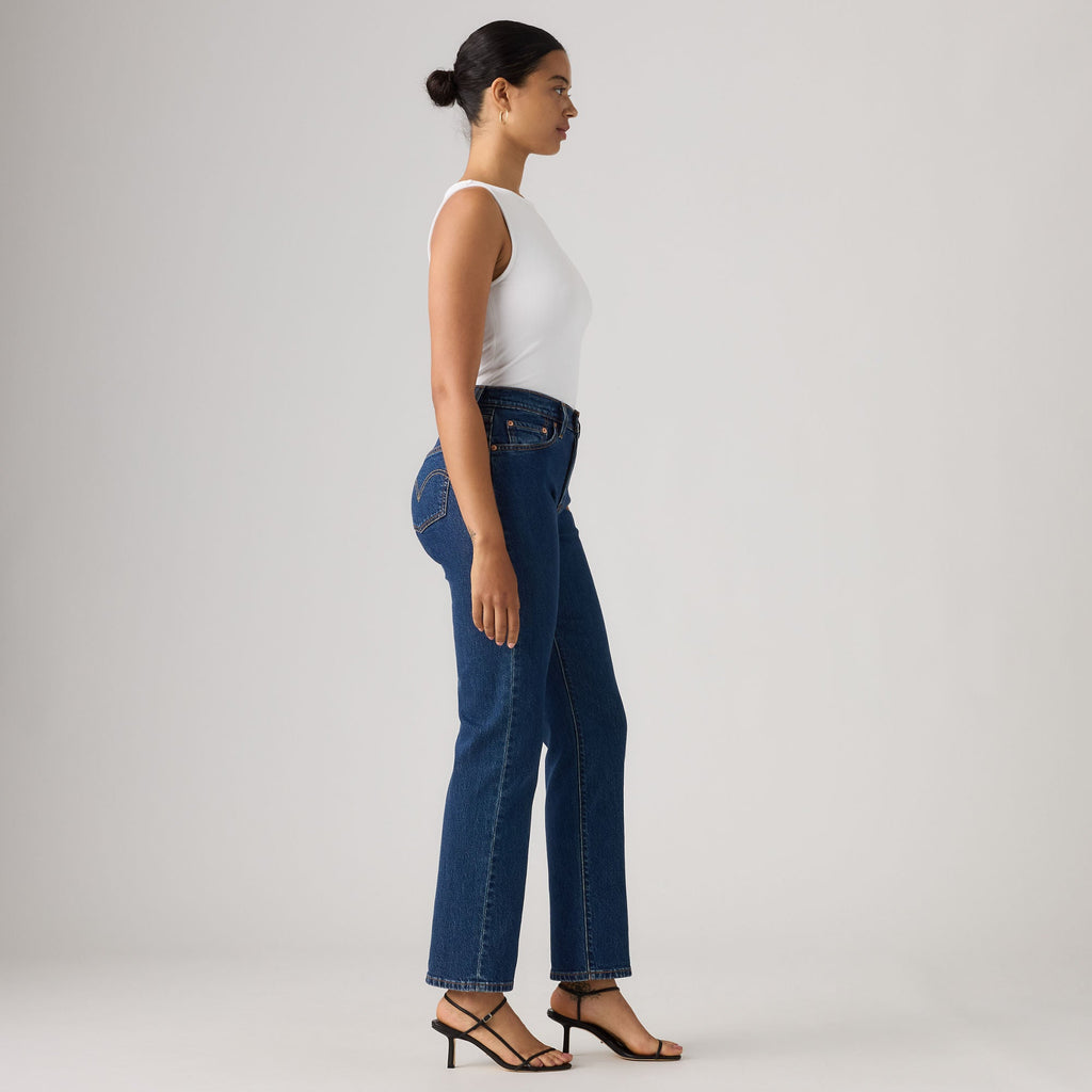 LEVI'S® WOMEN'S 501® CURVE JEANS - MED INDIGO - WORN IN