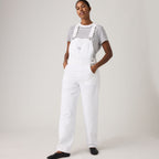 LEVI'S® WOMEN'S VINTAGE DENIM OVERALLS - WHITE