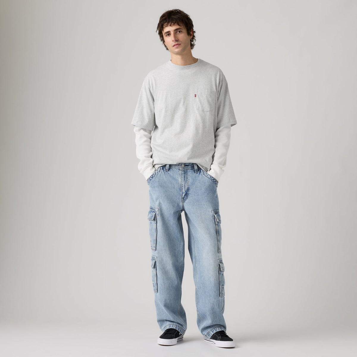 LEVI'S® MEN'S 578™ BAGGY CARGOS - LIGHT WASH