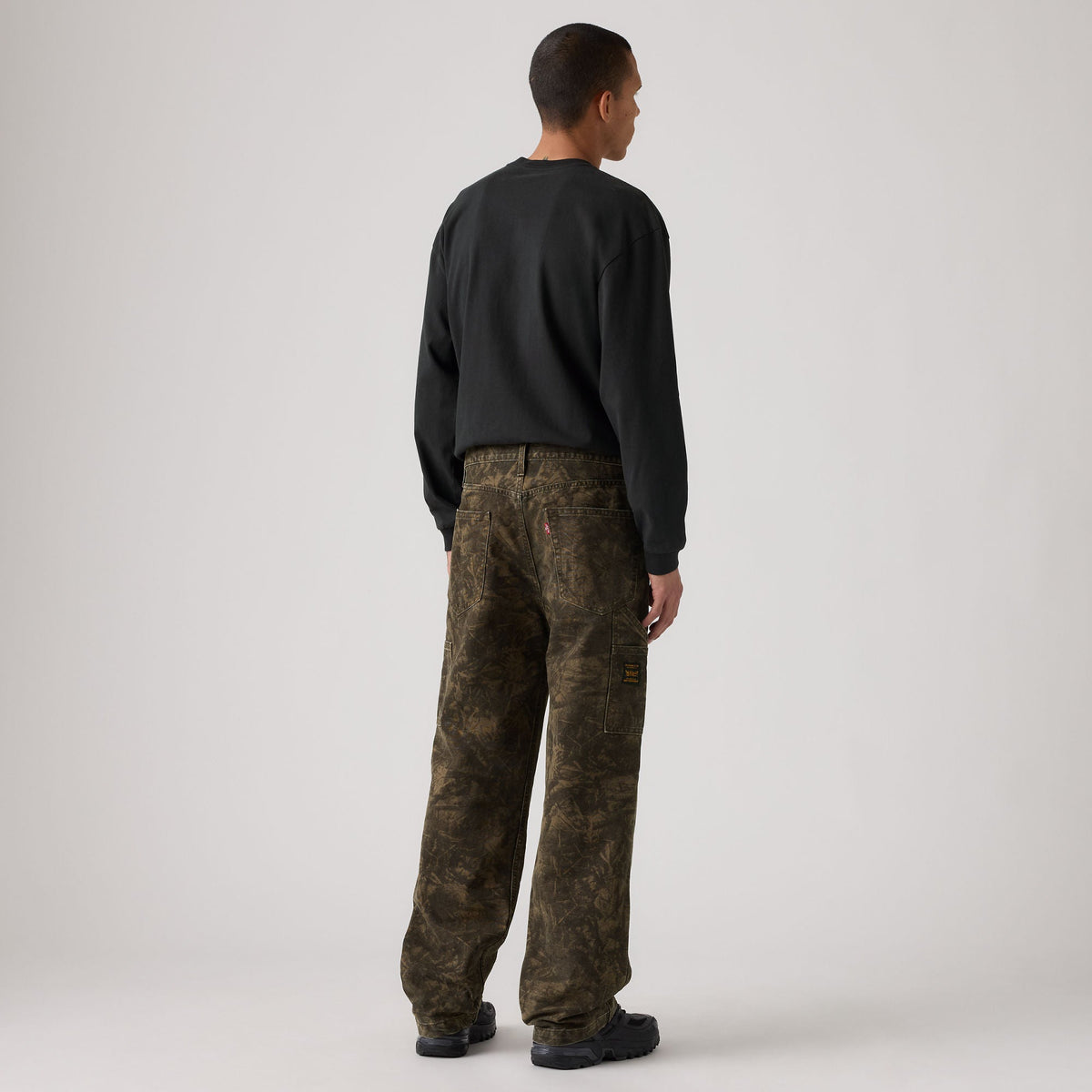 LEVI'S® MEN'S 568™ LOOSE STRAIGHT DOUBLE-KNEE CARPENTER - GREEN