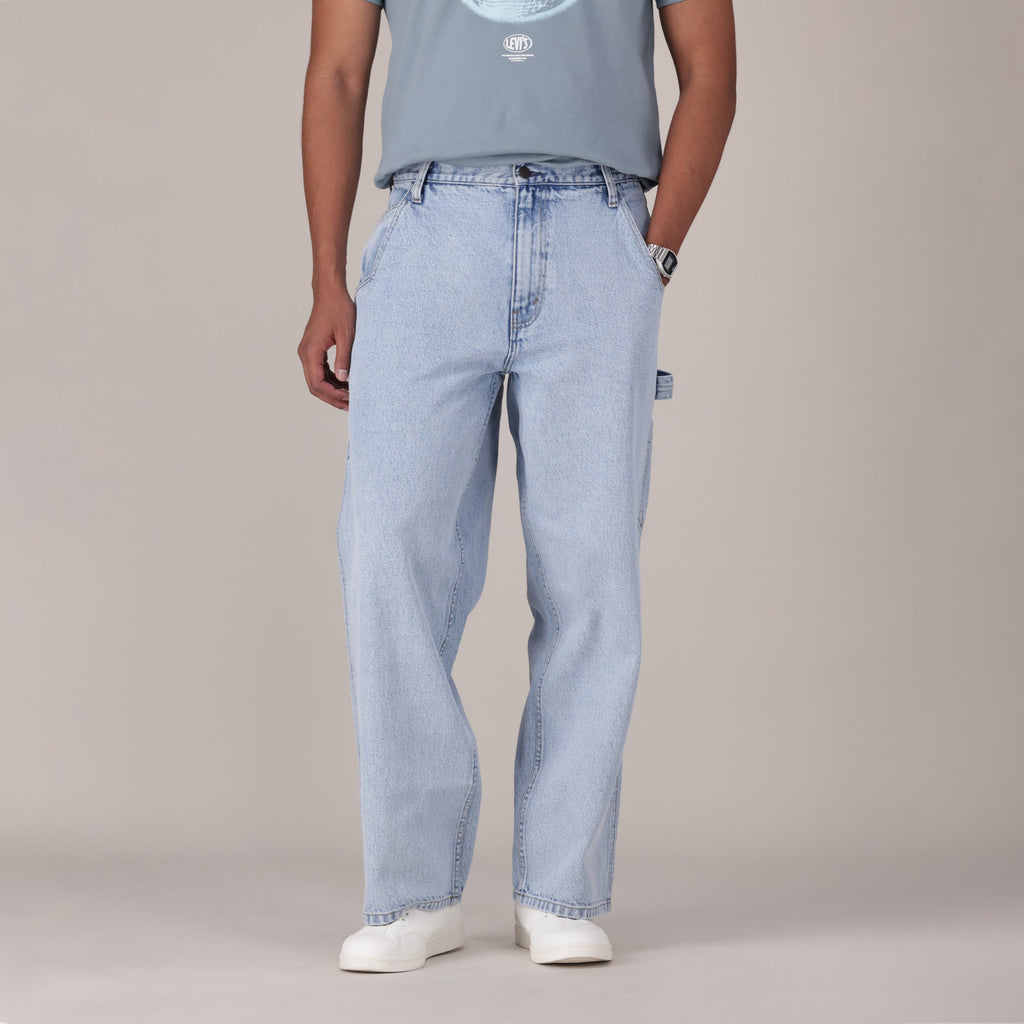 LEVI'S® MEN'S EXTRA BAGGY UTILITY - LIGHT INDIGO - WORN IN