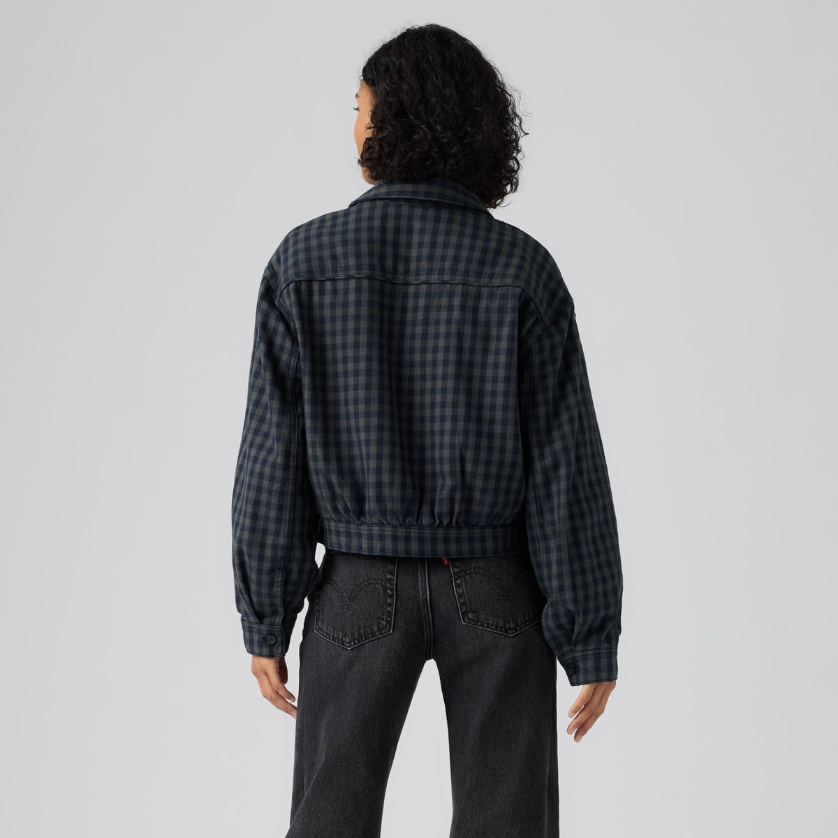 LEVI'S® WOMEN'S DANI WESTERN HARRINGTON JACKET - BLUE