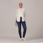 LEVI'S® WOMEN'S CURVY SUPER SKINNY  - MED INDIGO - WORN IN