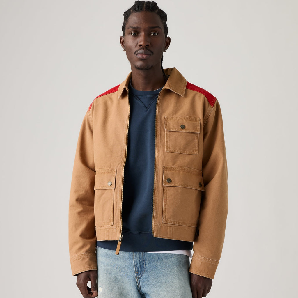 LEVI'S® MEN'S NEWELL UTILITY JACKET - NEUTRAL