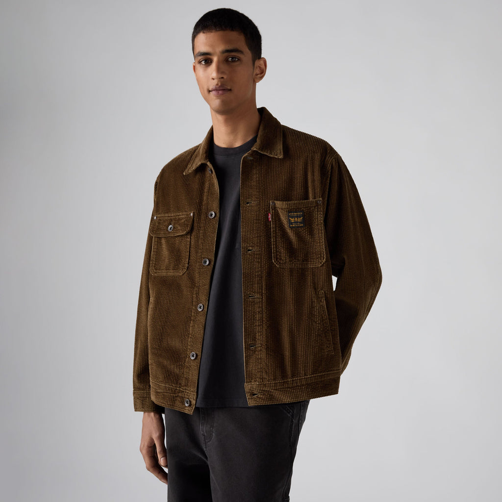 LEVI'S® MEN'S CORDUROY SUNRISE TRUCKER JACKET - MULTI-COLOR