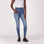 LEVI'S® WOMEN'S 720 HIGH-RISE SUPER SKINNY JEANS - MED INDIGO - FLAT FINISH