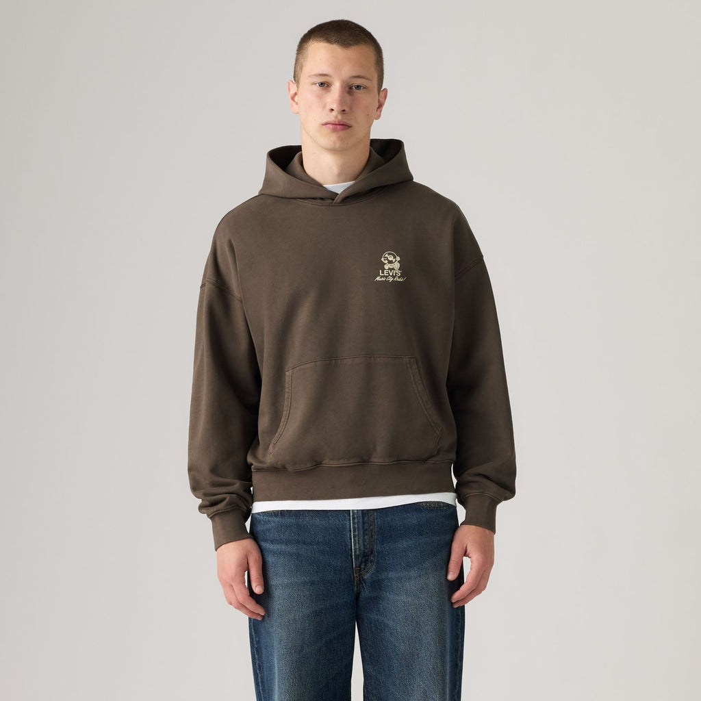 LEVI'S® MEN'S TWO HORSE CROPPED HOODIE - MULTI-COLOR