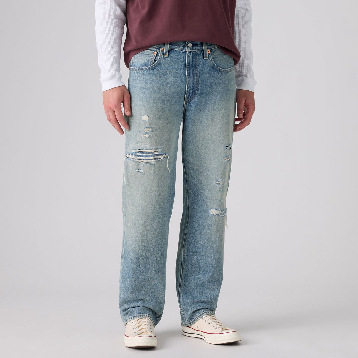 LEVI'S® MEN'S 568™ LOOSE STRAIGHT JEANS - LIGHT WASH