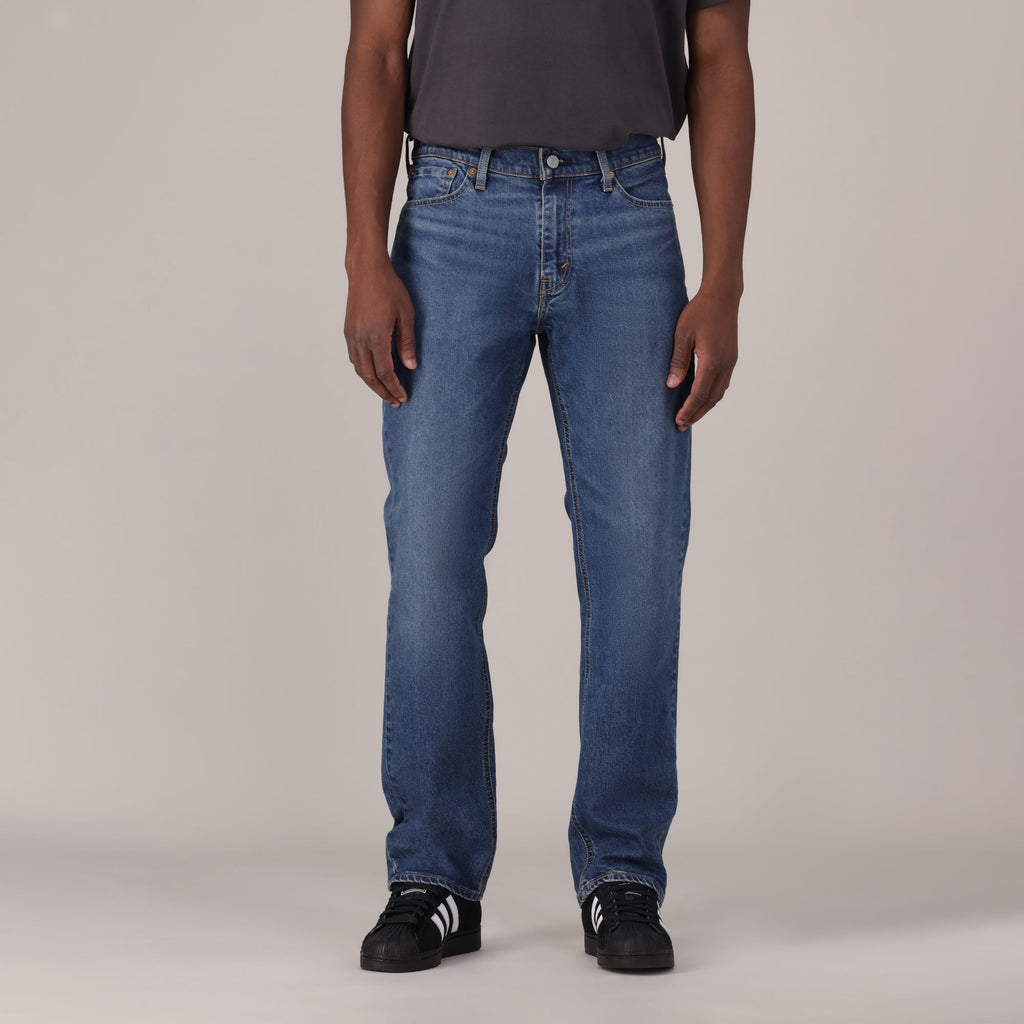 LEVI'S® MEN'S 541™ ATHLETIC TAPER JEANS - MED INDIGO - WORN IN