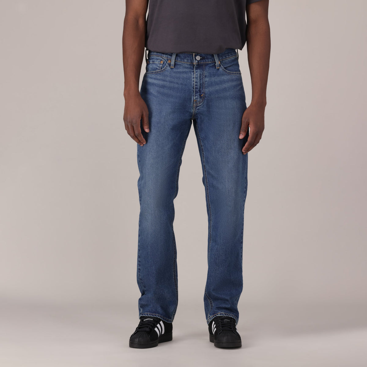 LEVI'S® MEN'S 541™ ATHLETIC TAPER JEANS - MED INDIGO - WORN IN