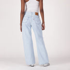 LEVI'S® WOMEN'S LOOSE BOOT JEANS - LIGHT INDIGO - WORN IN
