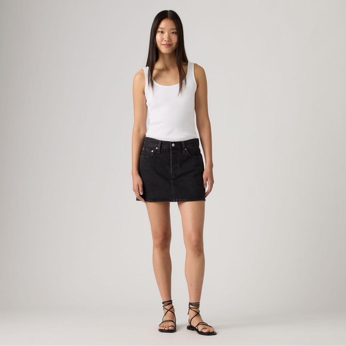 LEVI'S® WOMEN'S ICON SKIRT - BLACKS