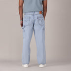 LEVI'S® MEN'S EXTRA BAGGY UTILITY - LIGHT INDIGO - WORN IN