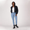 LEVI'S® WOMEN'S CURVY SKINNY  - MED INDIGO - WORN IN