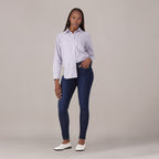 LEVI'S® WOMEN'S CURVY SUPER SKINNY  - DARK INDIGO - WORN IN