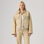 LEVI'S® WOMEN'S LOOSE CROP TRUCKER JACKET - NEUTRAL