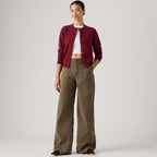 LEVI'S® WOMEN'S CINCH WIDE LEG FATIGUE PANTS - TAN