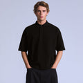 LEVI'S® BLUE TAB™ MEN'S CROPPED POLO - BLACK