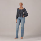 LEVI'S® WOMEN'S 501® CURVE JEANS - MED INDIGO - WORN IN