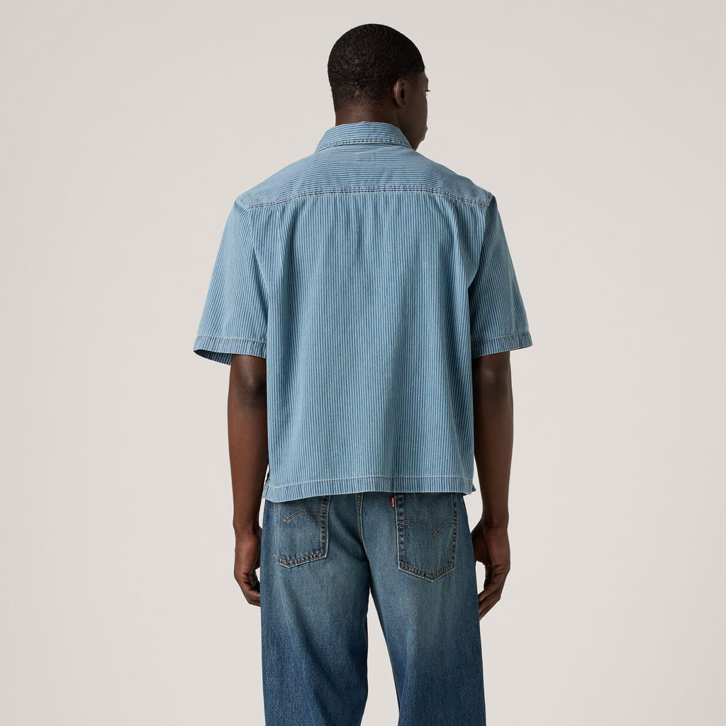 LEVI'S® MEN'S SHORT-SLEEVE BOXY WESTERN SHIRT - MULTI-COLOR