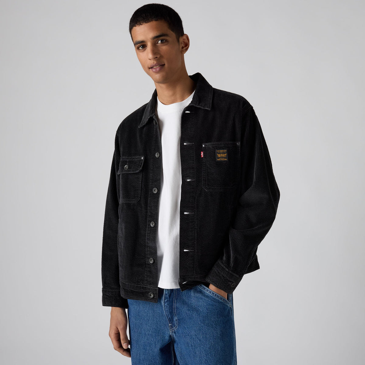 LEVI'S® MEN'S CORDUROY SUNRISE TRUCKER JACKET - MULTI-COLOR