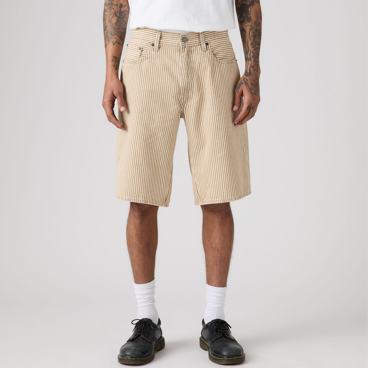 LEVI'S® MEN'S 478 BAGGY SHORTS - BROWN