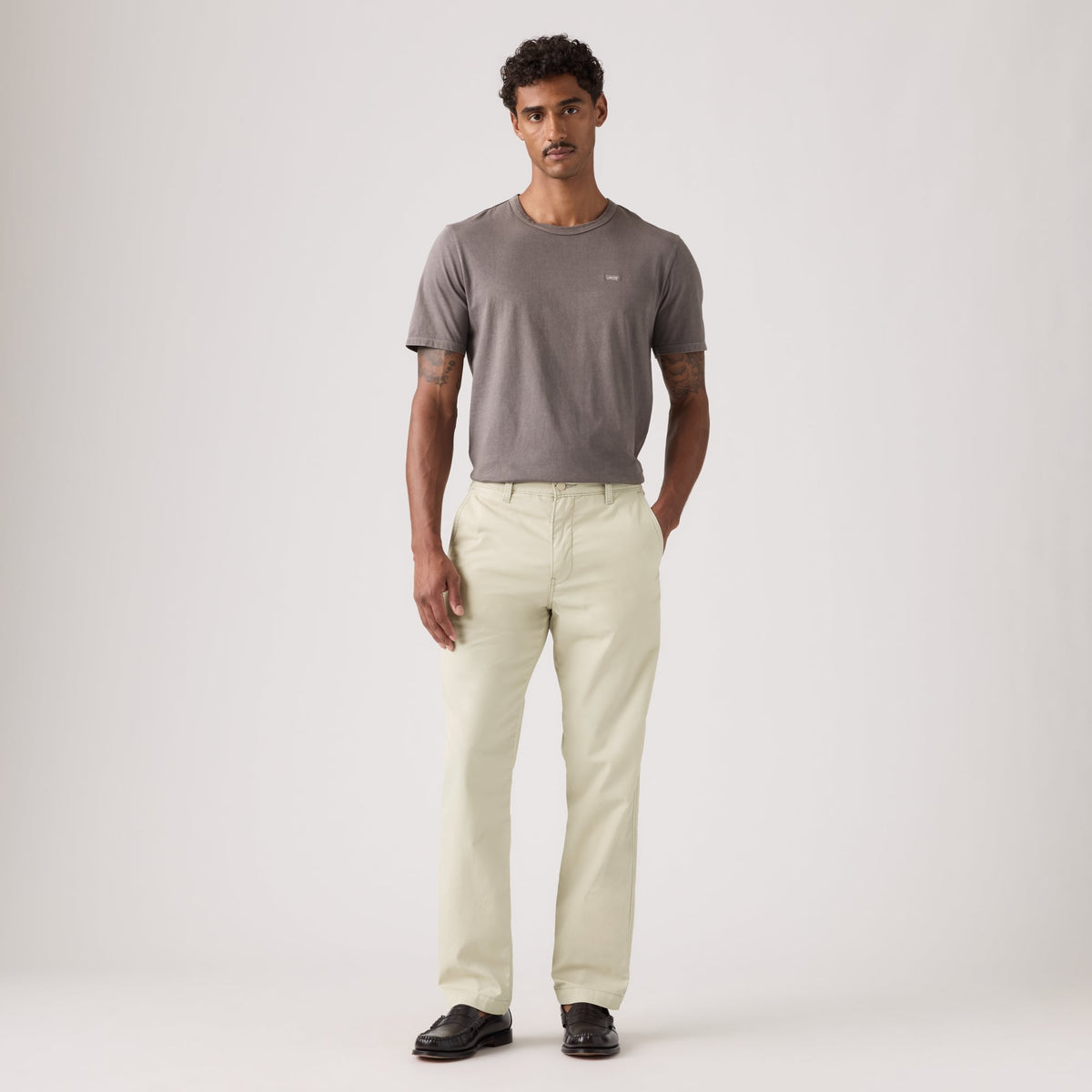 LEVI'S® MEN'S XX CHINO AUTHENTIC RELAXED LIGHTWEIGHT PANTS - NEUTRAL