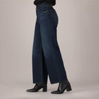 LEVI'S® WOMEN'S CINCH BAGGY JEANS - DARK INDIGO - WORN IN
