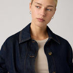LEVI'S® WOMEN'S CHARLI WESTERN UTILITY JACKET - BLUE