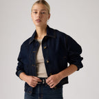LEVI'S® WOMEN'S CHARLI WESTERN UTILITY JACKET - BLUE
