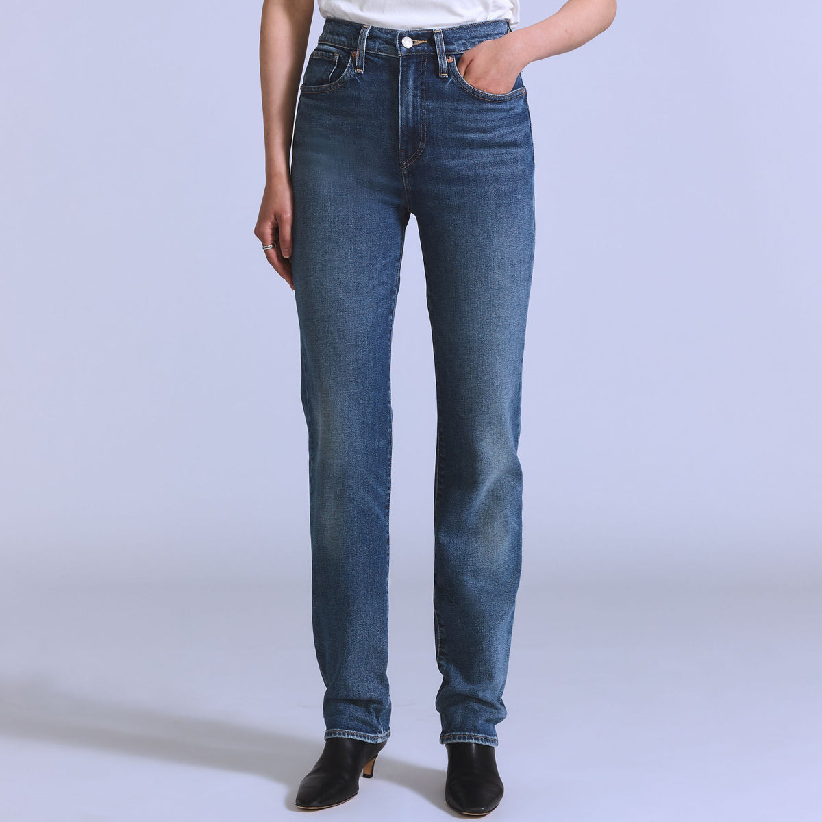 LEVI'S® BLUE TAB™ WOMEN'S PIN SLIM JEANS - BLUE