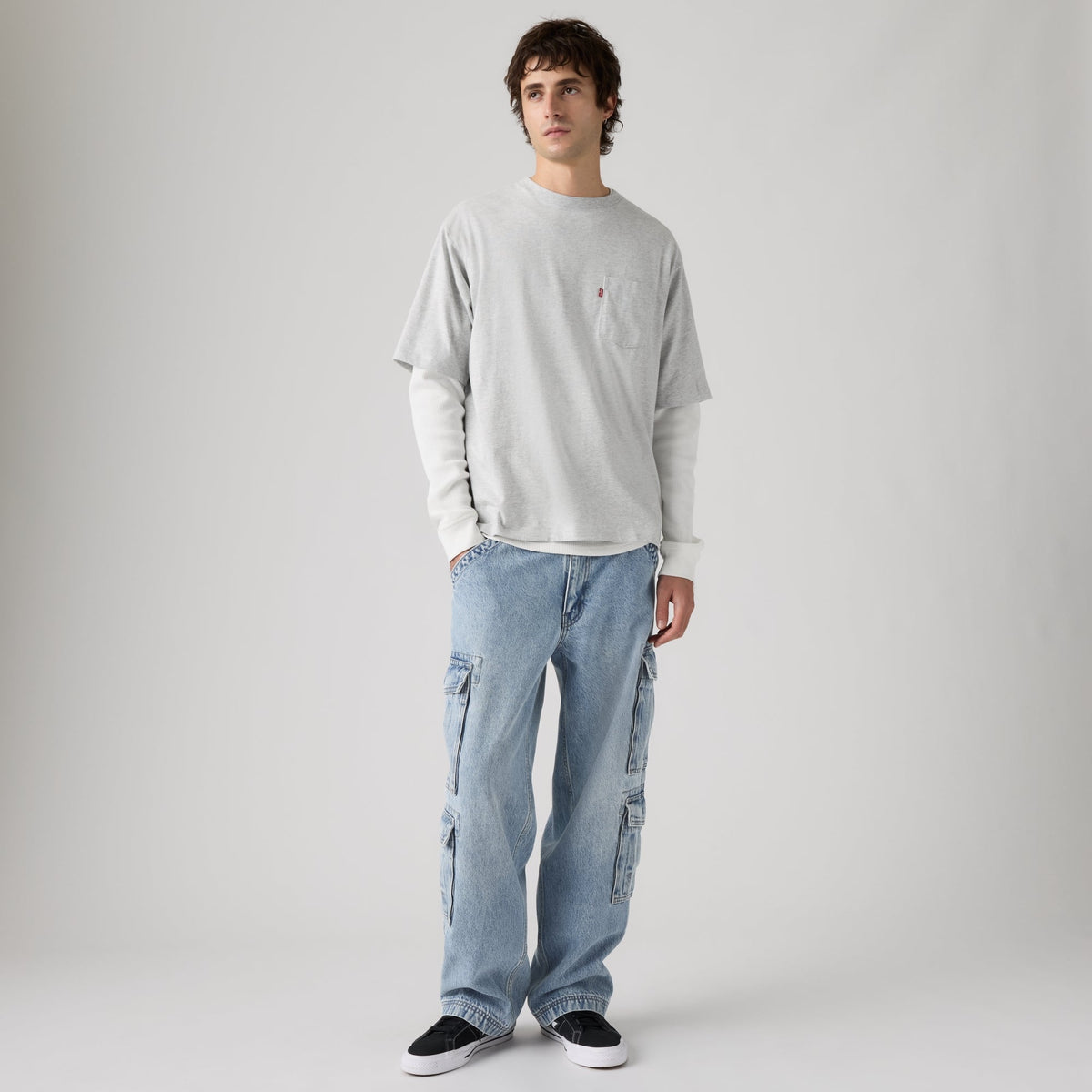 LEVI'S® MEN'S 578™ BAGGY CARGOS - LIGHT WASH