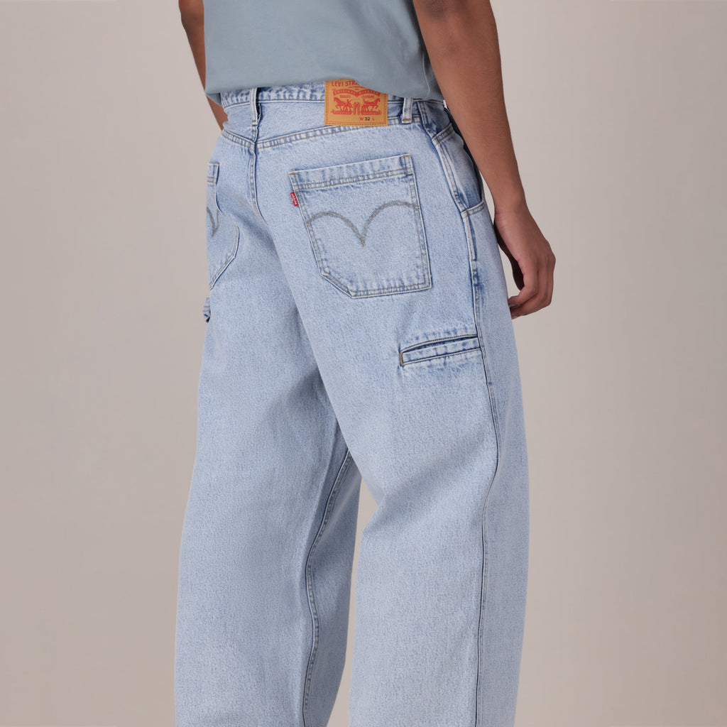 LEVI'S® MEN'S EXTRA BAGGY UTILITY - LIGHT INDIGO - WORN IN