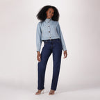 LEVI'S® WOMEN'S 501® CURVE JEANS - MED INDIGO - WORN IN