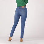 LEVI'S® WOMEN'S CURVY SUPER SKINNY  - MED INDIGO - WORN IN
