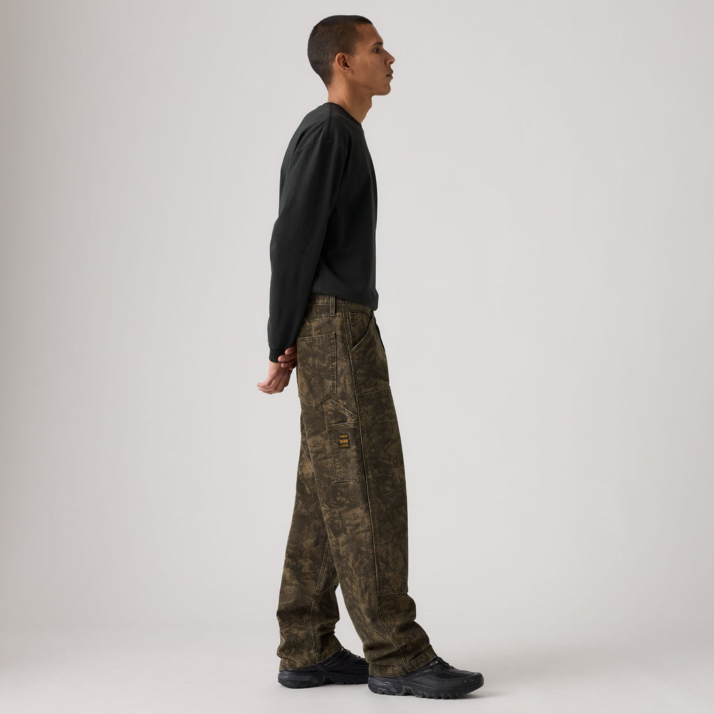 LEVI'S® MEN'S 568™ LOOSE STRAIGHT DOUBLE-KNEE CARPENTER - GREEN