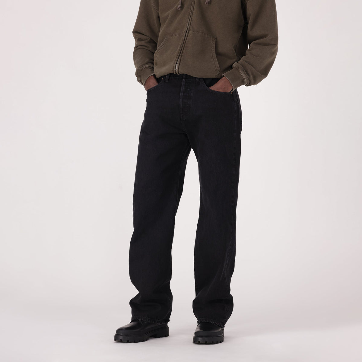 LEVI'S® MEN'S 501® LOOSE JEANS - BLACK