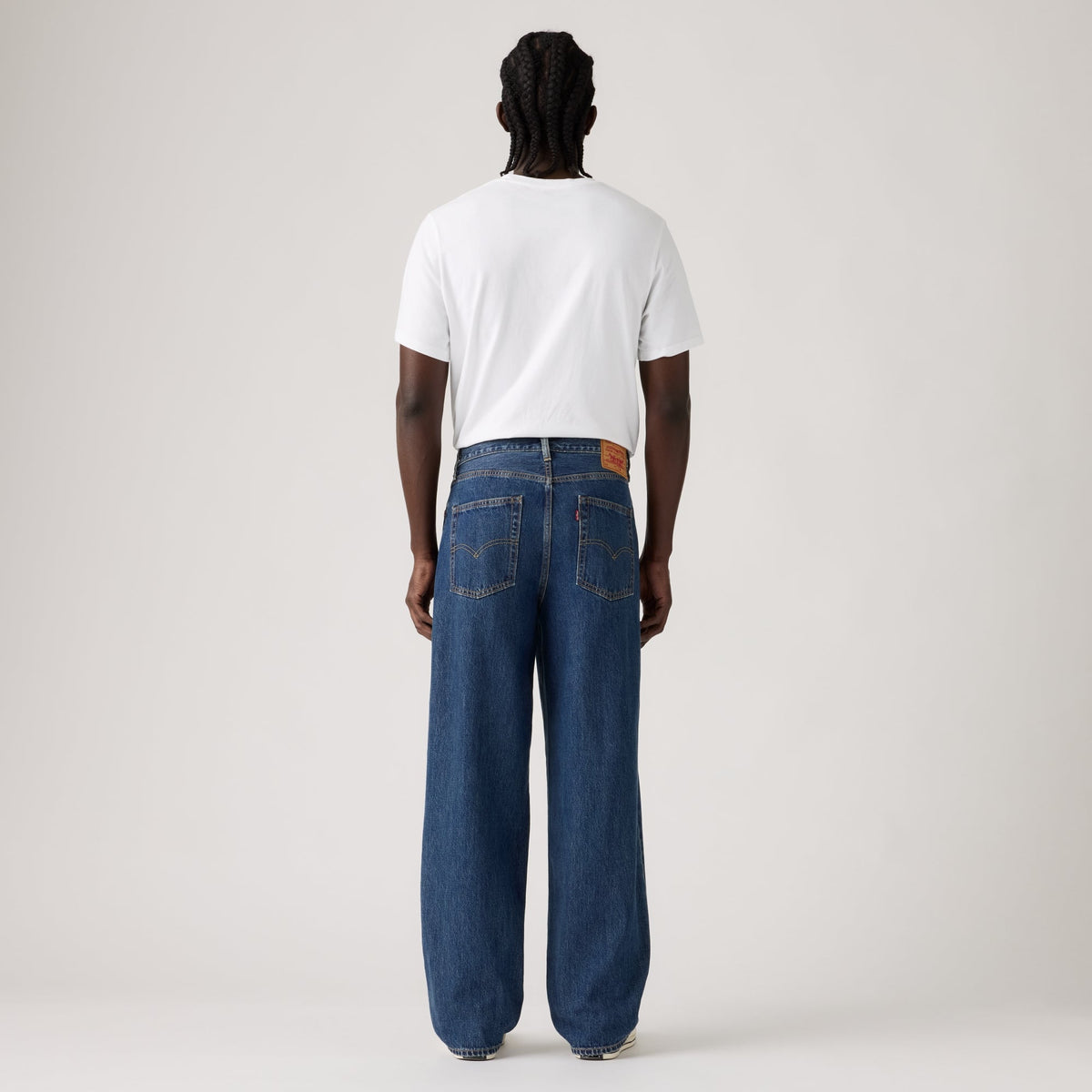 LEVI'S® MEN'S 578™ BAGGY JEANS - MED INDIGO - WORN IN