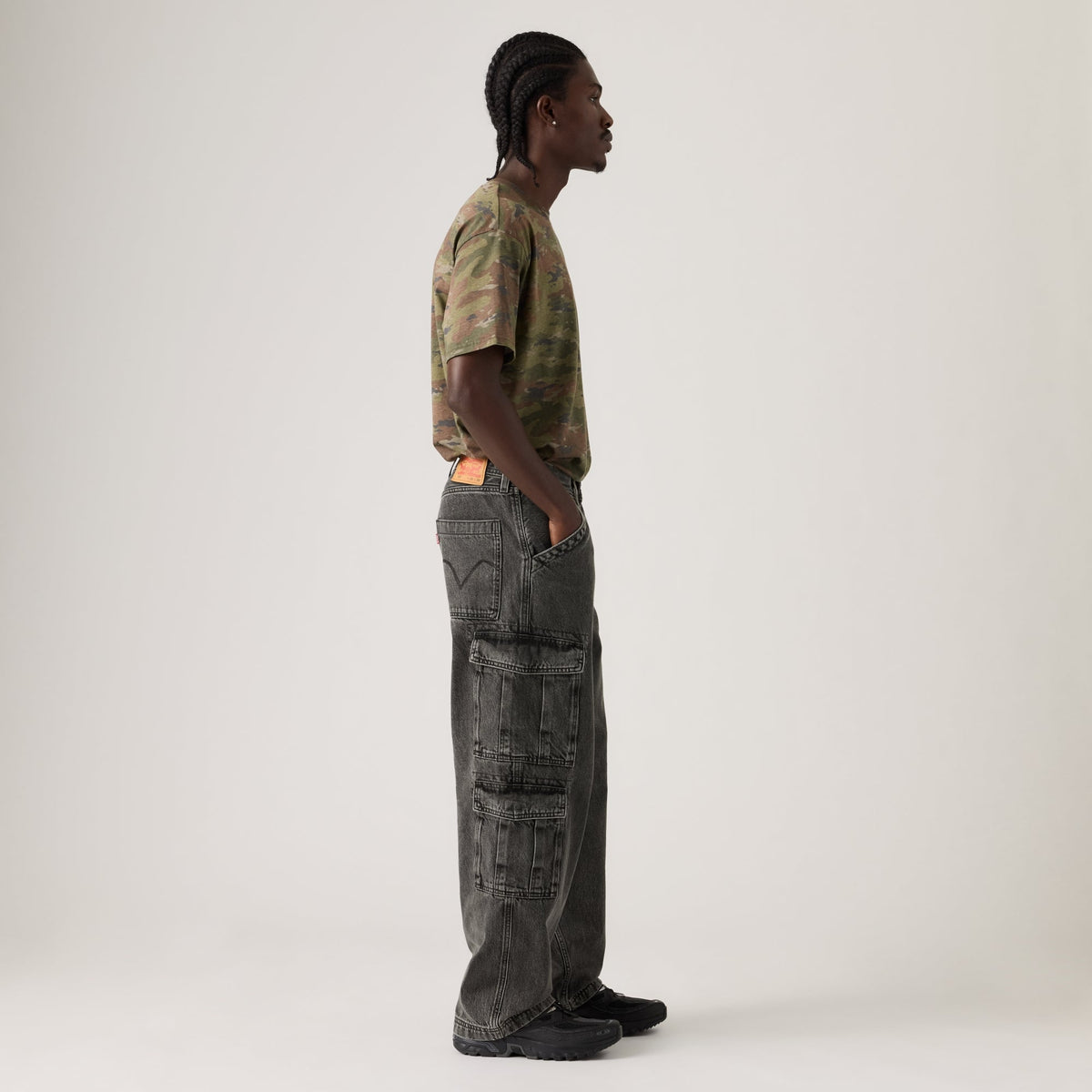 LEVI'S® MEN'S 578™ BAGGY CARGOS - BLACK