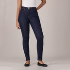 LEVI'S® WOMEN'S CURVY SKINNY  - DARK INDIGO - FLAT FINISH