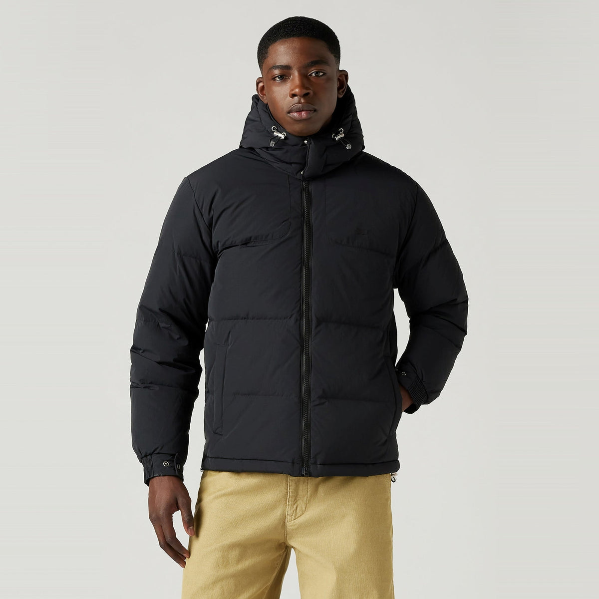 LEVI'S® MEN'S ROCKRIDGE SHORT PUFFER - BLACK