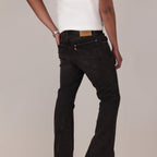 LEVI'S® MEN'S TWISTED SLIM KICK FLARE JEANS - BLACK