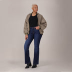 LEVI'S® WOMEN'S CURVY FLARE  - DARK INDIGO - WORN IN