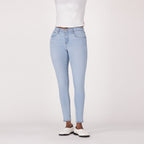 LEVI'S® WOMEN'S CURVY SUPER SKINNY  - LIGHT INDIGO - WORN IN