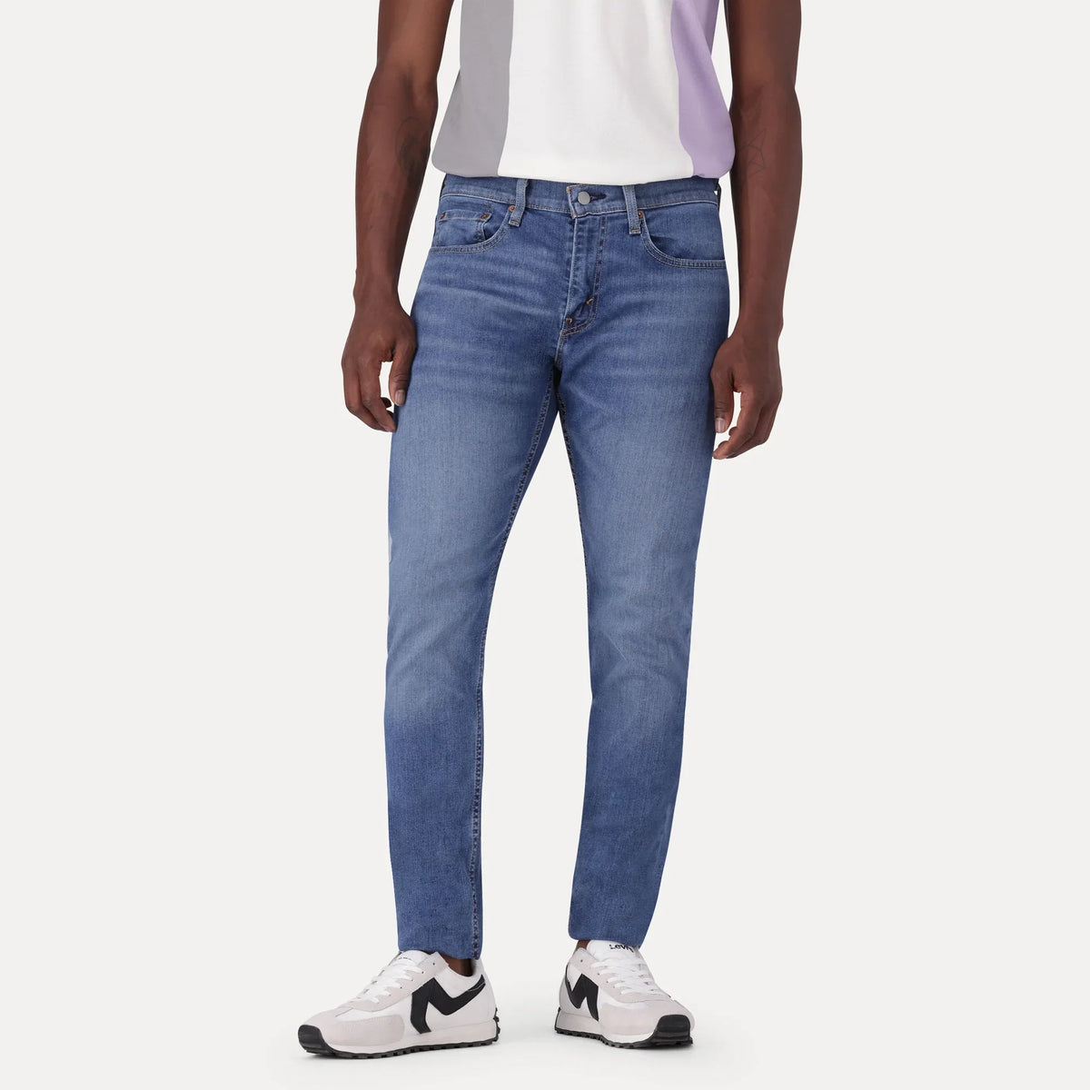 LEVI'S® MEN'S SKINNY TAPER  - MED INDIGO - FLAT FINISH